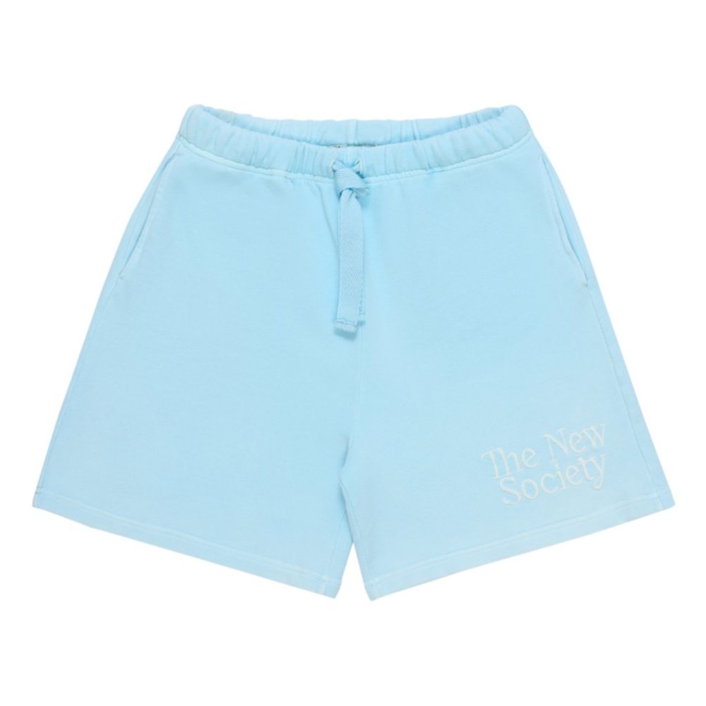 THE NEW SOCIETY  Short Better Cotton Initiative Leonardo | Light blue - 6 Yrs